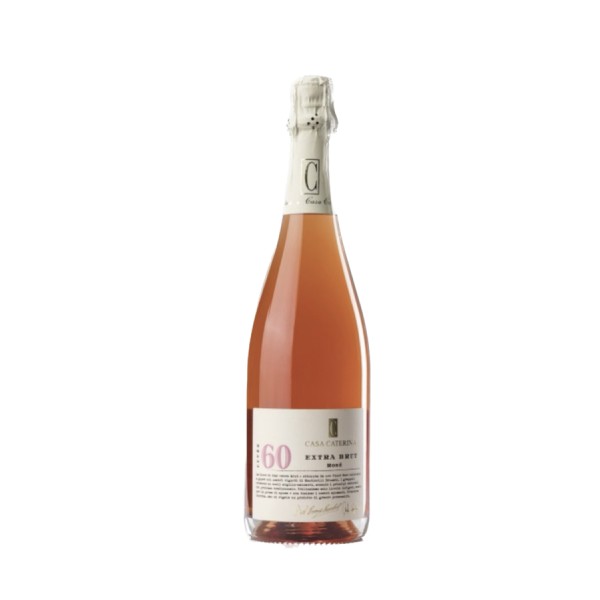bottiglia di Extra Brut Cuveé 60 Rosè