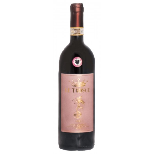bottiglia di Chianti Classico del Podere Le Trosce